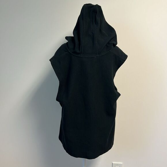 Free People Day Tripper Pullover Hooded Top Black M - Picture 5 of 6